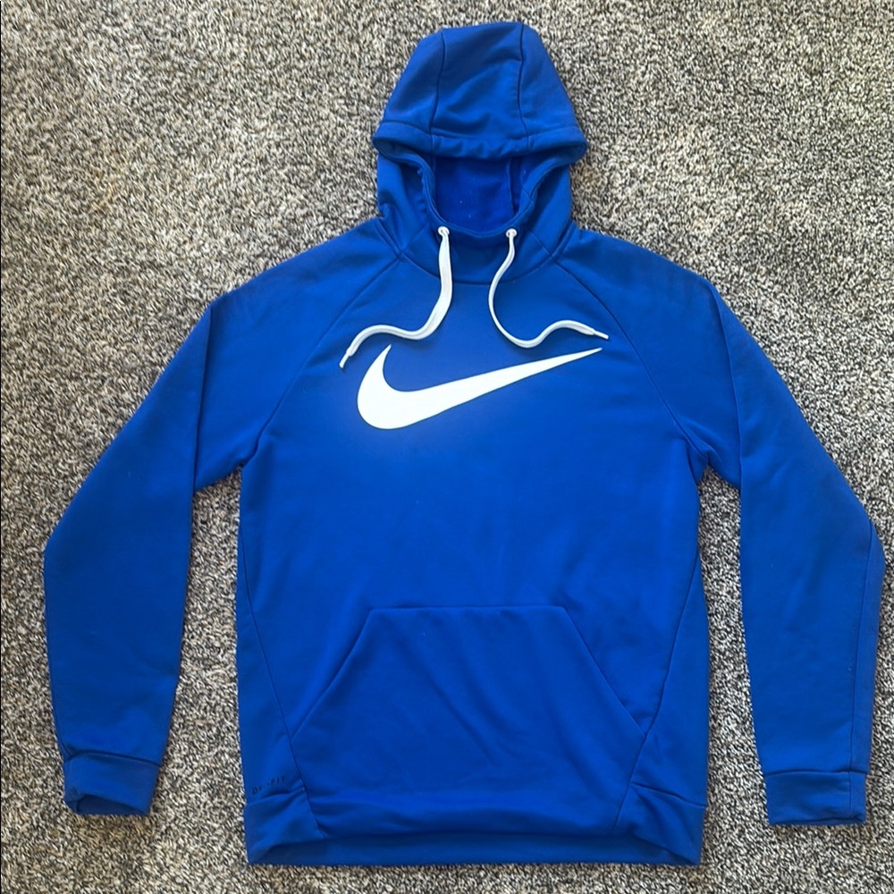 Nike Men's Blue Hoodie